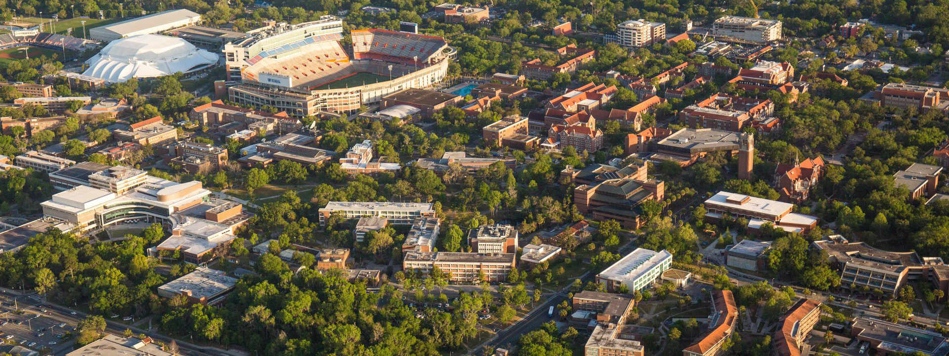 UF Aerial Campus Photo