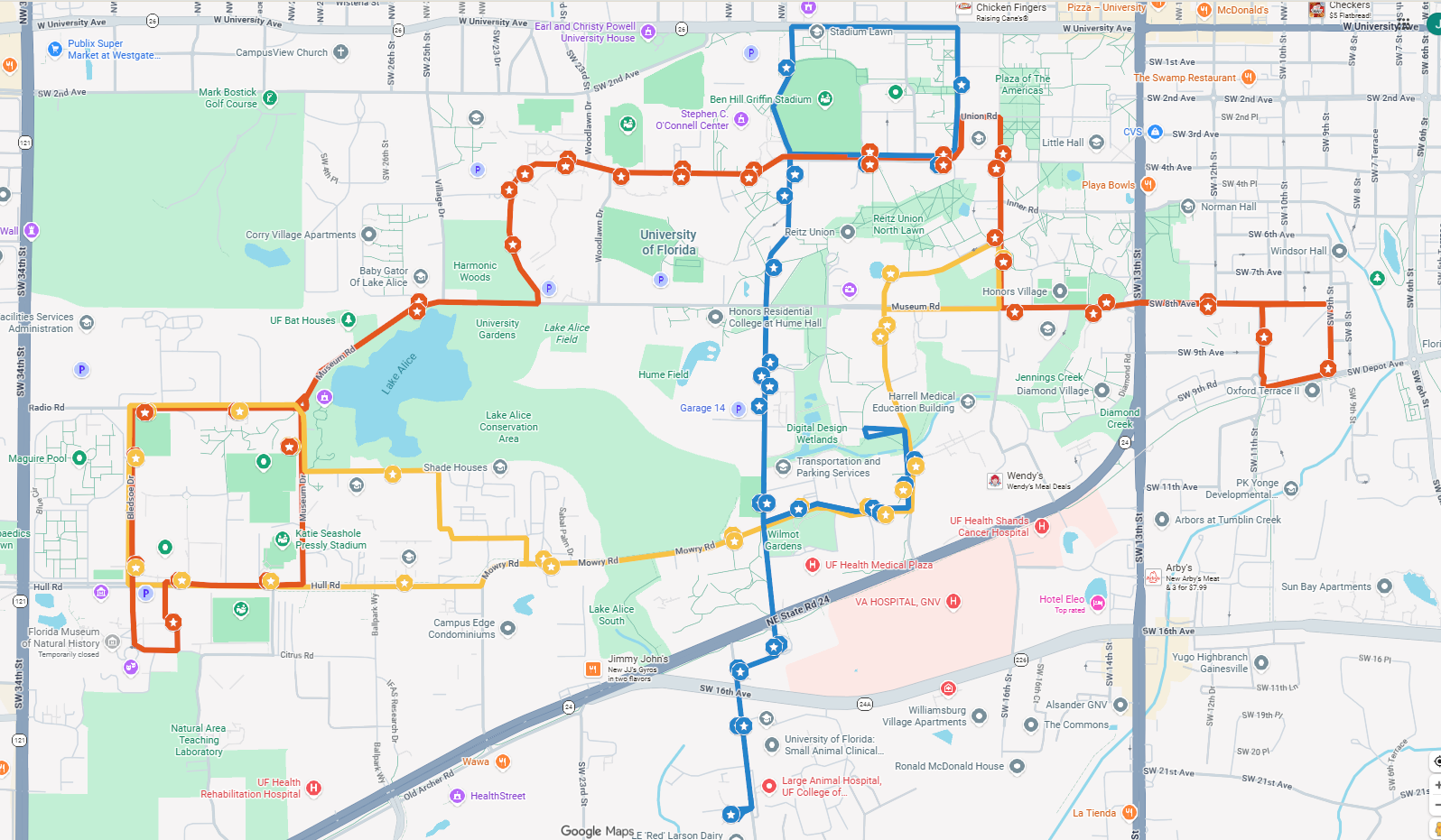 New Three Route System Overview
